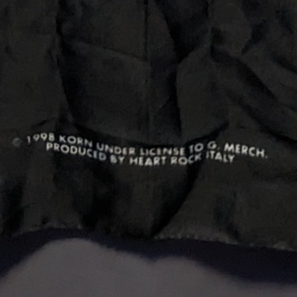 Vintage Korn Fabric Tapestry Flag, 1998 - Picture 2 of 2